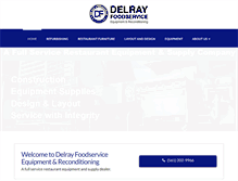 Tablet Screenshot of delrayfoodservice.com